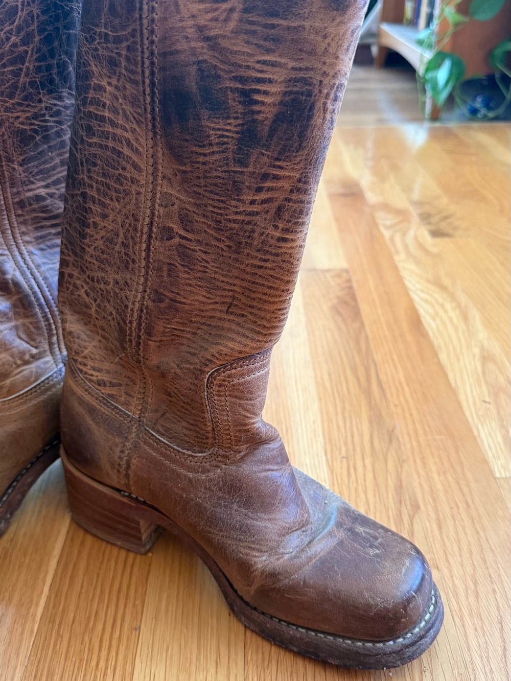 Vintage Frye Campus Boots - Picture 3 of 4